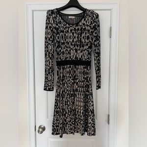 Calvin Klein Printed Sweater Dress